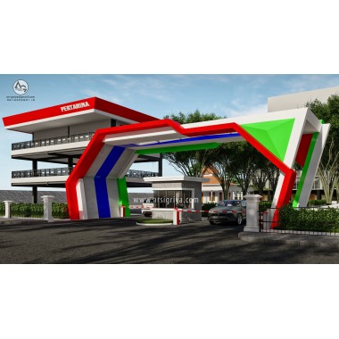 Gerbang Pertamina MOR4 - Semarang